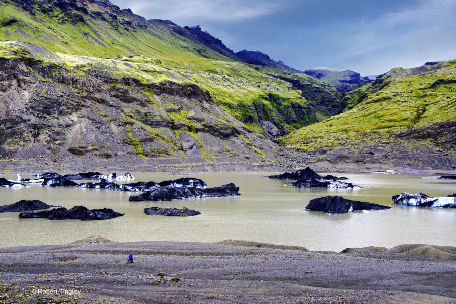 Solheimajokull Glacier